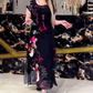🌸Rochii de tul florale elegante pentru femei