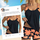 🩱Női mintás tankini + rövidnadrág💖