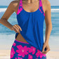 🩱Női mintás tankini + rövidnadrág💖
