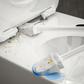 ✨2026-ös teljesen megújult változat🚽 Kihúzható WC-kefe és tartó szett
