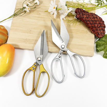 🔥Többfunkciós, vastagabb kivitelű rozsdamentes acél konyhai olló✂️✨