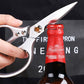 ✂️Nagy keménységű, többfunkciós konyhai olló