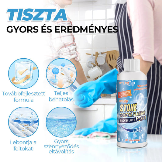 ✨ Polírozó és védőszer kőfelületekhez – Hozza vissza a fényt!