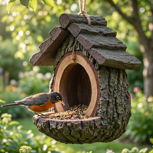 🐦🏡 Kültéri madáretető – időjárásálló kerti dísztárgy