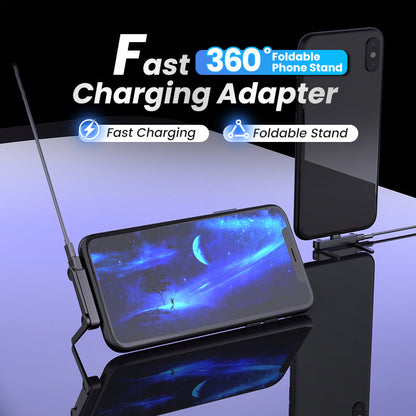 🔥 Gyors töltő adapter forgatható mobiltelefon-tartóval