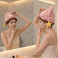 Aranyos rajzfilmfigurás hajszárító sapka
