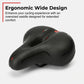 🚲 Ergonomisch fietszadel met traagschuim – ademend & extra comfortabel