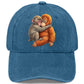 🧢Vintage stílusú baseball sapka bájos állatmintával