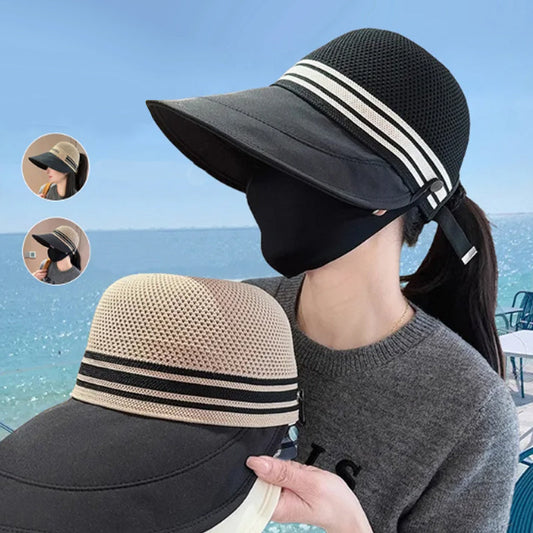 👒 Női divatos, légáteresztő napellenző sapka
