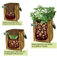 18/26/38L große Kapazität Kartoffel wachsen Pflanzer PE Container Tasche Tomate Gemüse Garten im Freien