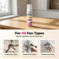 🌀 Ventilátor-tisztító spray – szétszerelés nélkül. A hab feloldja a port. Minden típusú ventilátoron hatékony! ✨