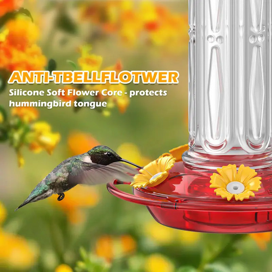 🦜Függeszthető kolibri etető hangyavédő csatornával