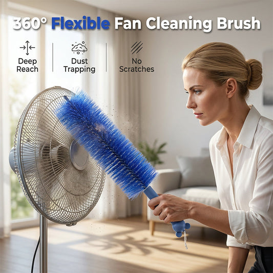 🔥 Ne szed szét a ventilátort! Rugalmas hajlékony tisztítókefe🌀