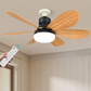 ✨ Többfényű intelligens ventilátorlámpa nappali és hálószoba dekorációhoz