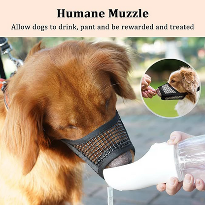 🐶 Szellőző hálós szájkosár kis méretű kutyák számára