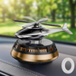 ✨ Napenergiával működő, forgó autóillatosító – helikopter formájú 🚗