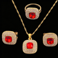 💎Sparkle Every Day: Elegant Crystal Rhinestone Jewelry Set✨