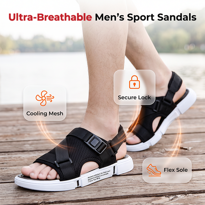 👟Férfi lélegző nyitott orrú szandálok🍃
