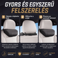 🚘 Kényelmes autóülés-fejtámla és deréktámasz