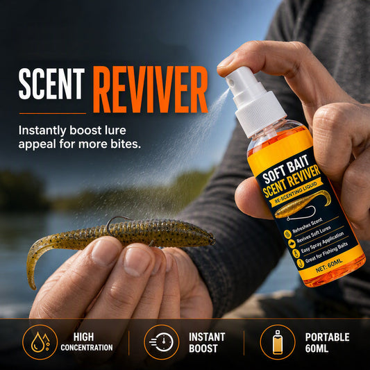 🎣 Spray a lágy csalik illatának fokozására –🐟 Magas koncentrációjú illatfelfrissítő horgászcsalikhoz