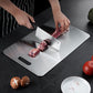 🔪🛡️ Megvastagított, penészálló rozsdamentes acél vágódeszka – higiénikus és tartós, megbízható segítőtárs a konyhában