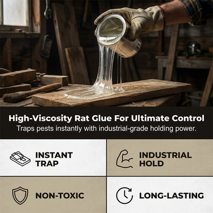 🔥Egérfogóhoz használt nagy viszkozitású ragasztó🐀