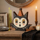🎃✨Rétro fa Halloween‑asztali dísztárgyak👻