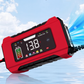 🔋12 V‑os 6 A‑os intelligens autóakkumulátor‑töltő LCD‑kijelzővel – Biztonságos töltés személyautókhoz és motorkerékpárokhoz