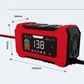 🔋12 V‑os 6 A‑os intelligens autóakkumulátor‑töltő LCD‑kijelzővel – Biztonságos töltés személyautókhoz és motorkerékpárokhoz