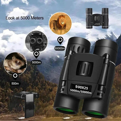 ✨Nagy nagyítású, nagy felbontású, hordozható zseb-távcső🔭