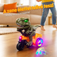 🦖 Kisgyerekeknek való elektromos dinoszaurusz háromkerekű játék🛺