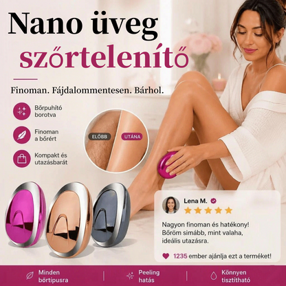 ✨ Kíméletes szőrtelenítő készülék – fájdalommentes és kompakt ✨